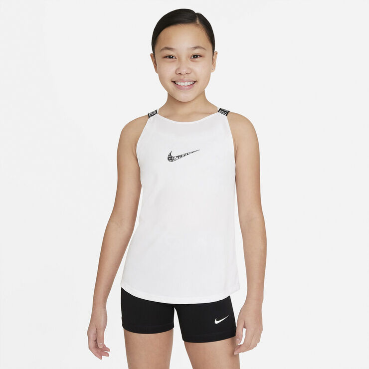 Nike Dri-FIT Elastika top Hvid
