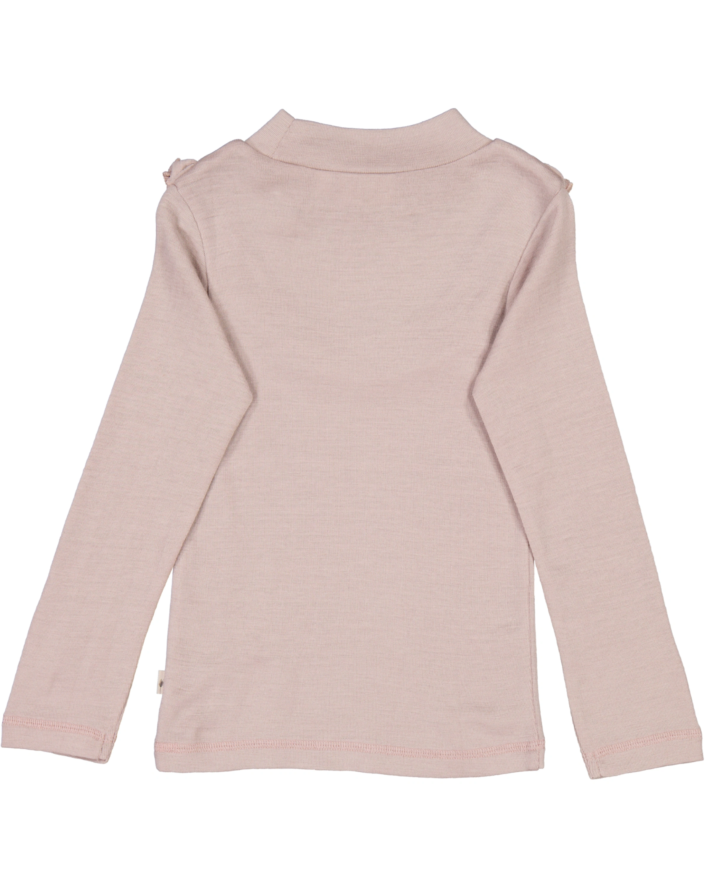Woll-Langarmshirt RUFFLE in dark power
