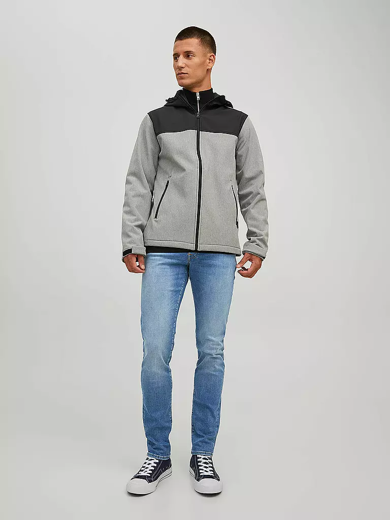 JACK & JONES Jeans Slim Fit JJIGLENN hellblau