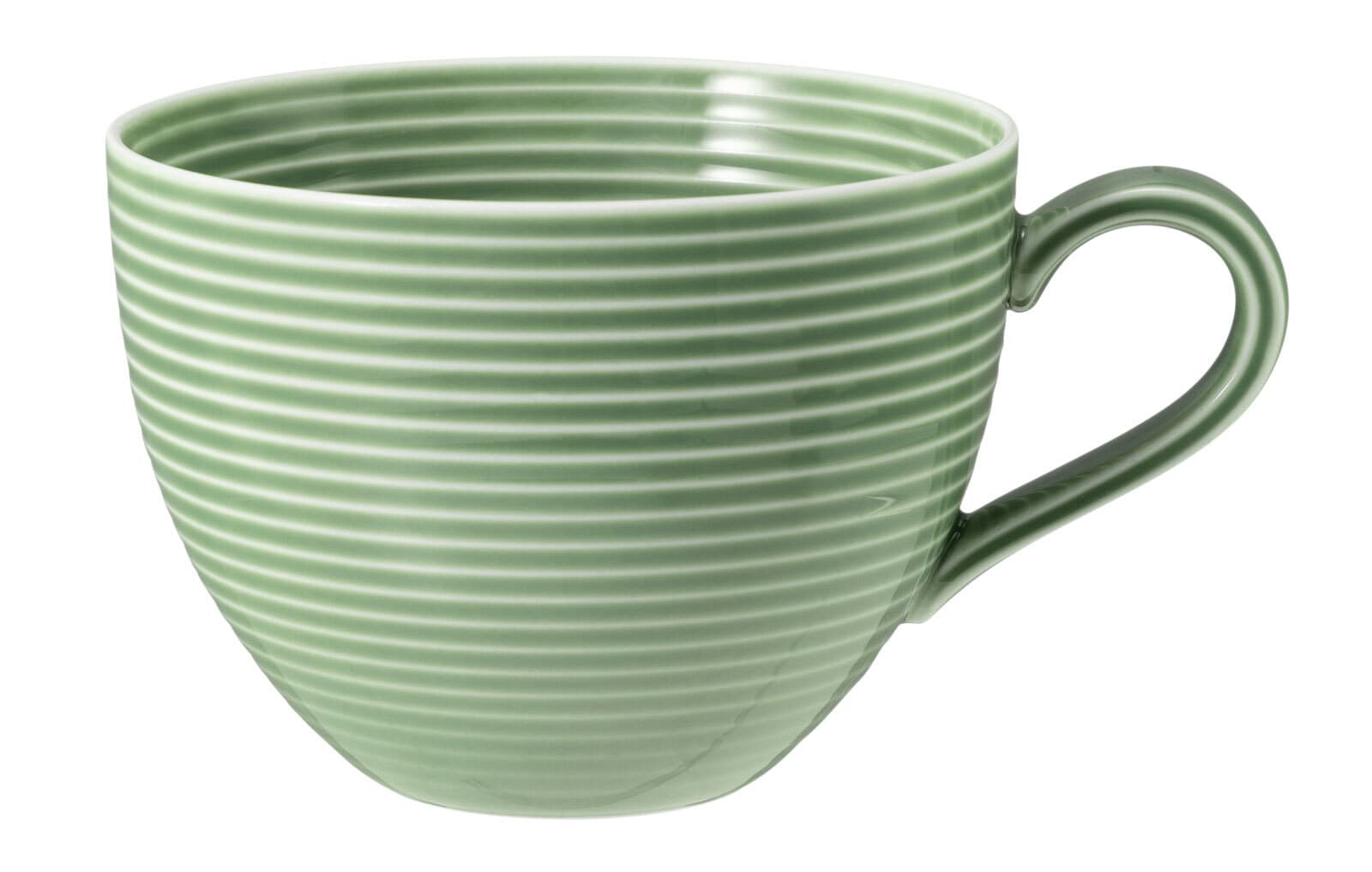 Seltmann Weiden Milchkaffee-Tasse BEAT COLOR GLAZE salbeigrün
