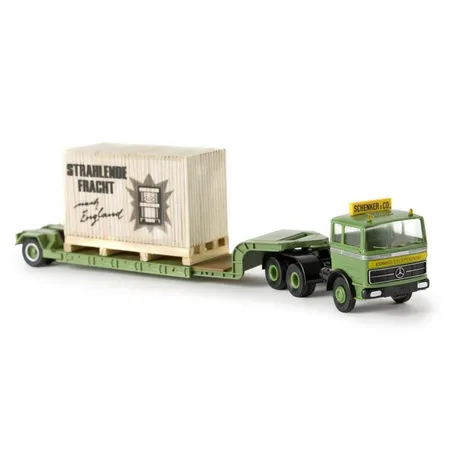 Brekina MB LPS 2224 Nooteboom-SZ Schenker Strahlende Fracht