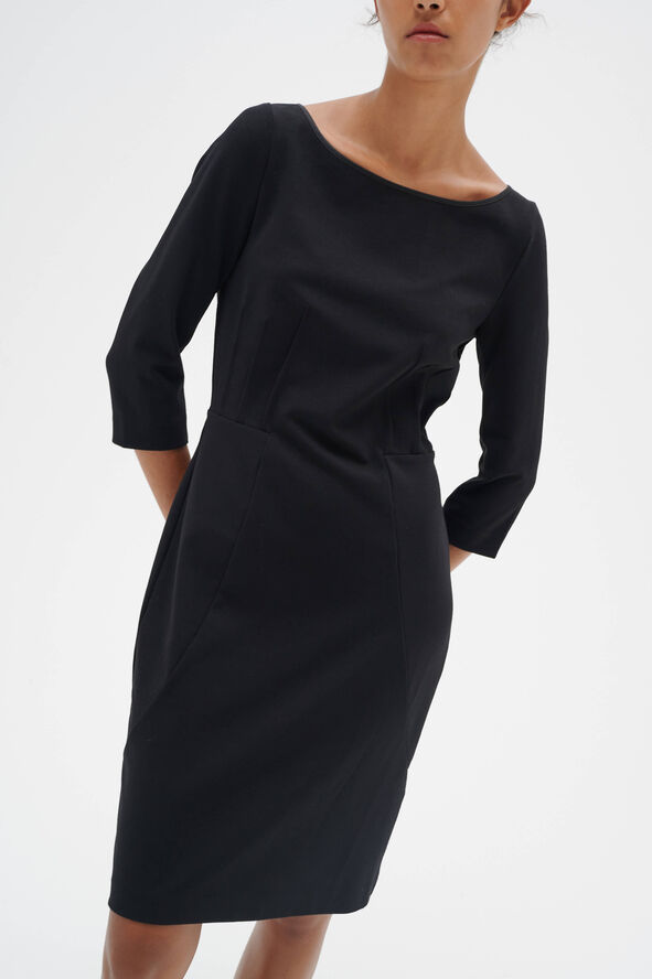 InWear Bagulio kjole i jersey Sort