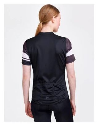 Maillot manches courtes Femme Craft Core Endur Noir Gris