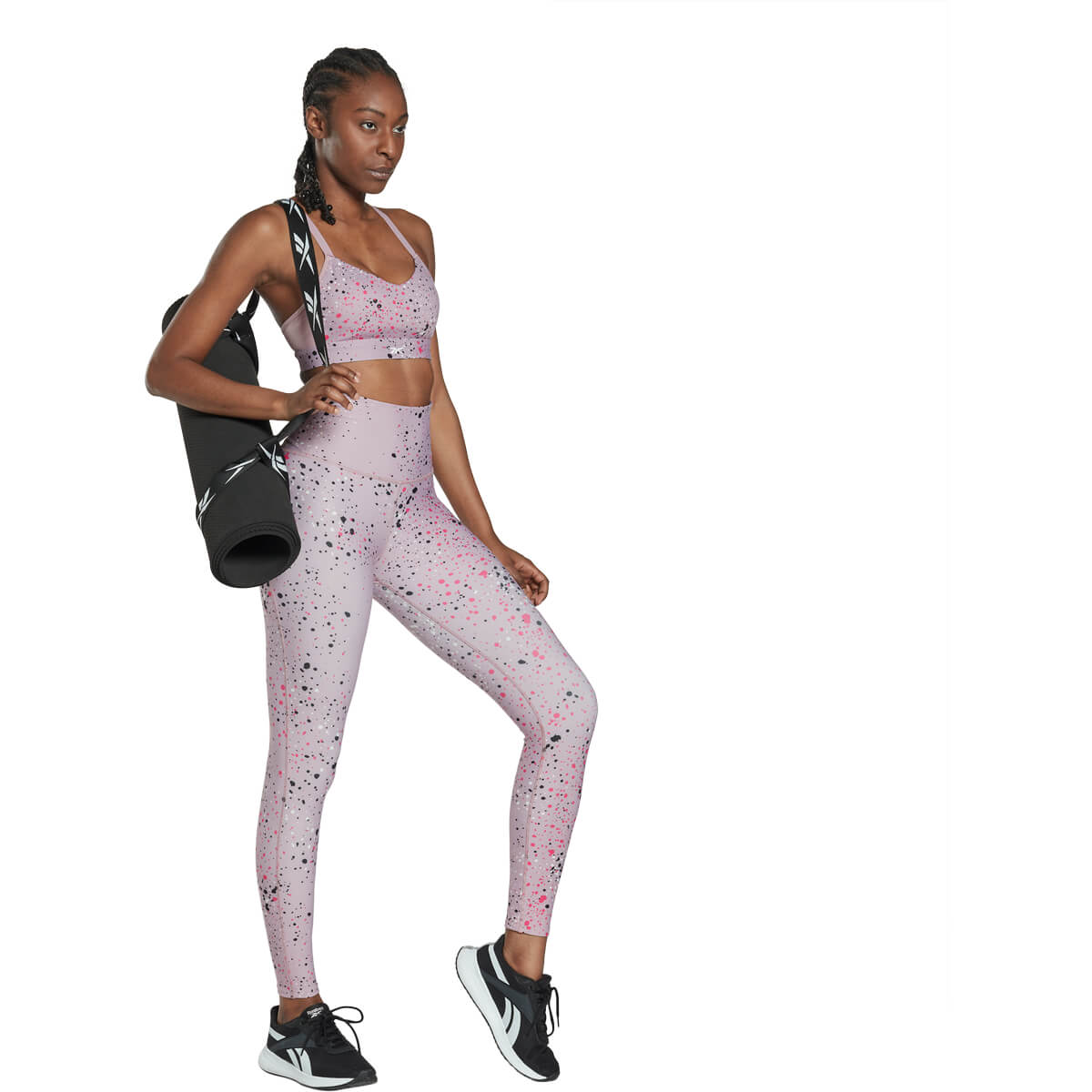 Reebok Lux Strappy Yoga Medium Support Sports BH Dame
