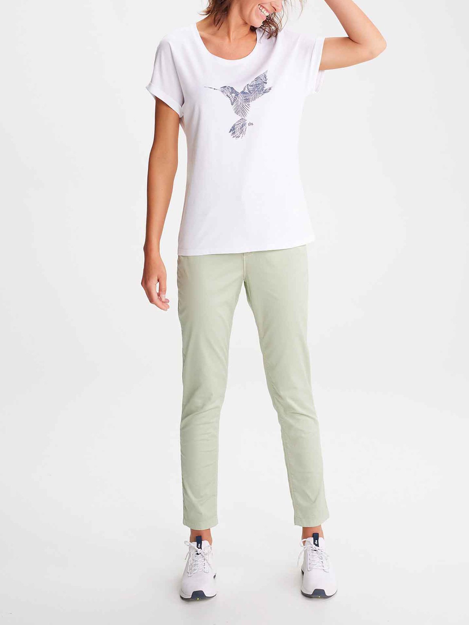 Tee Shirt Femme Coton Biologique Blanc