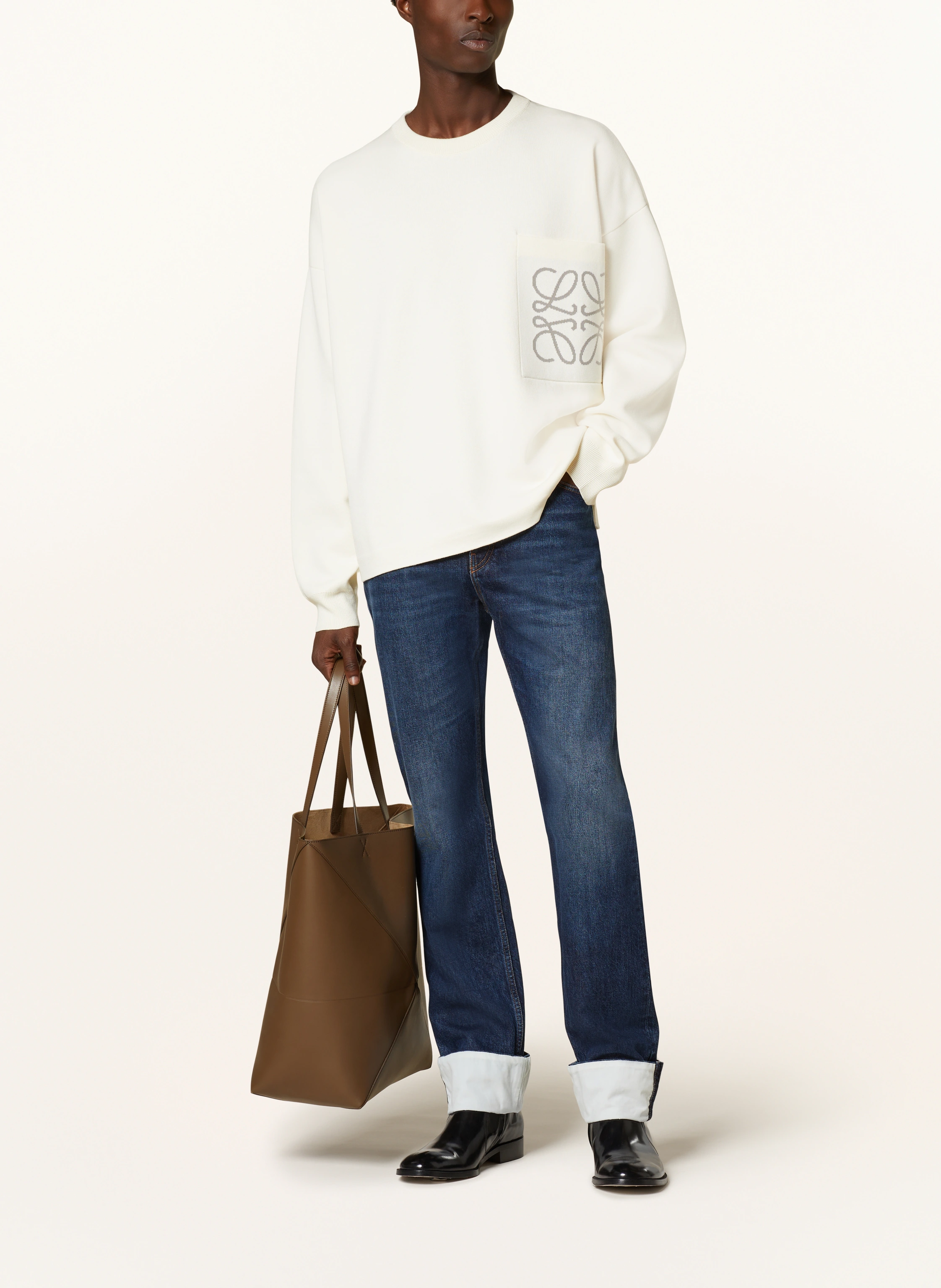 LOEWE Jeans FISHERMAN TURN UP Regular Fit