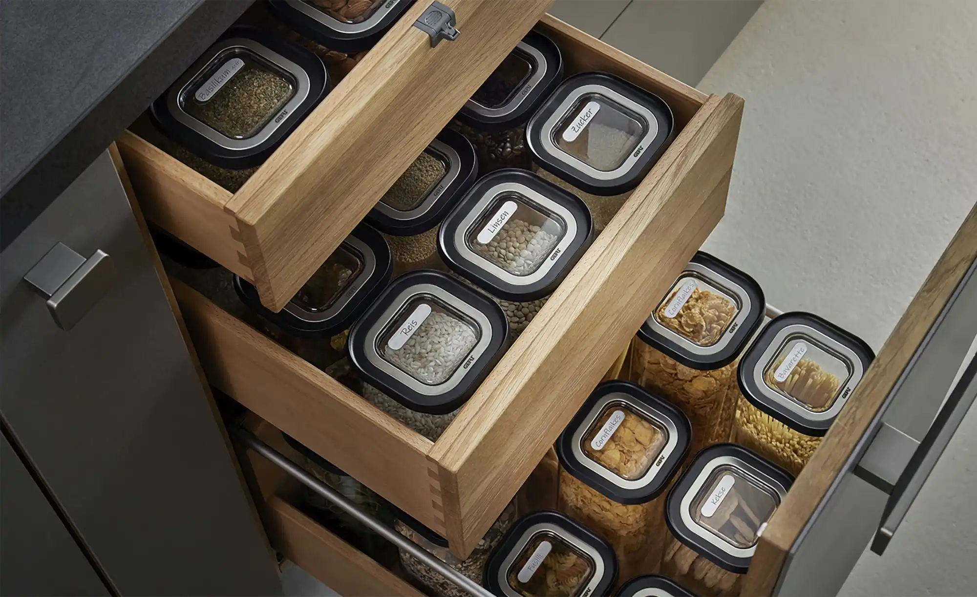 Gefu 3er-Vorratsdosenset PANTRY
