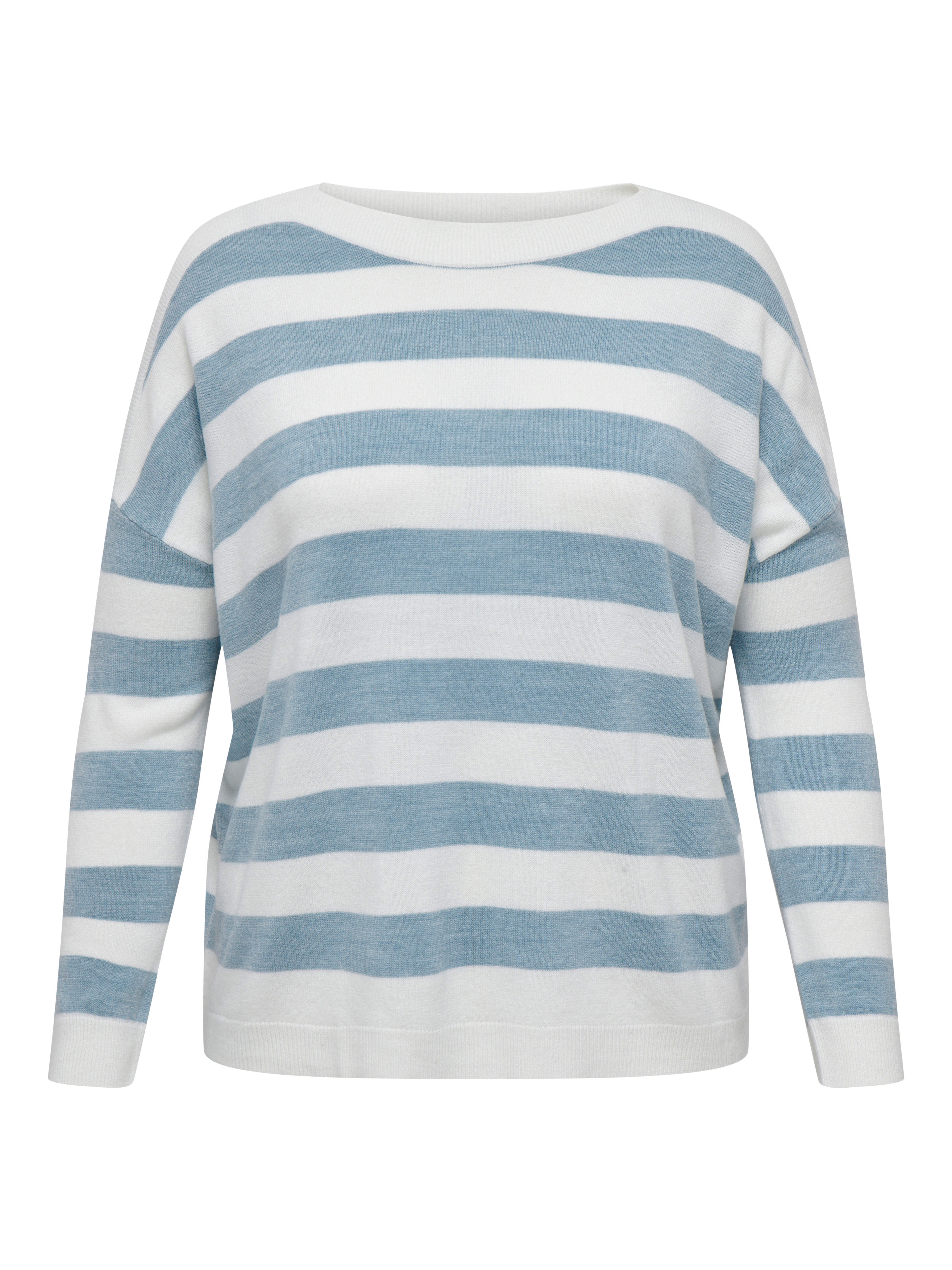 CARAMALIA Gestricktes Oberteil Blue Blizzard