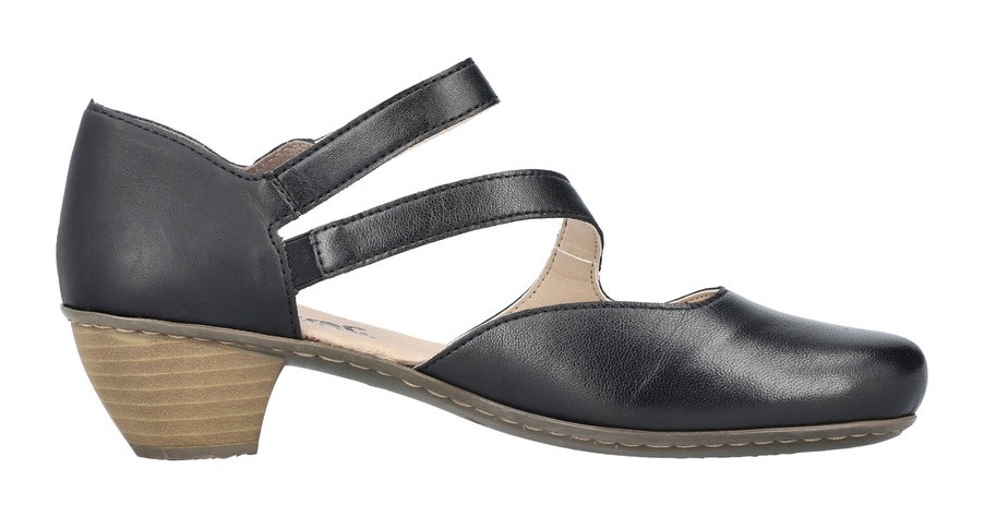 Rieker Pumps  , Abendschuh, Festtagsschuh,Trichterabsatz, gepolsterte Innensohle