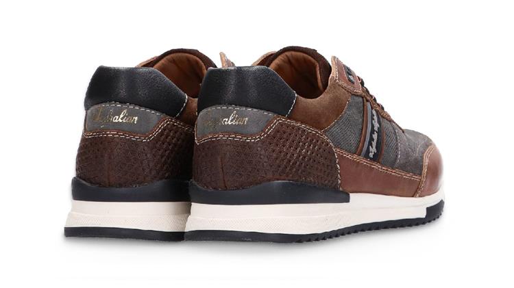 Australian Footwear Filmon Grey Brown Black