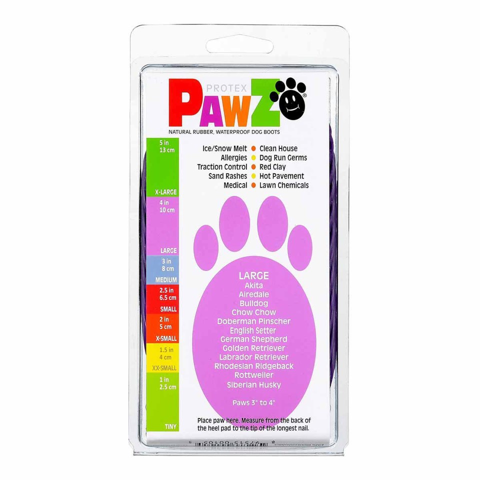 PAWZ - Hundesko L - Lilla