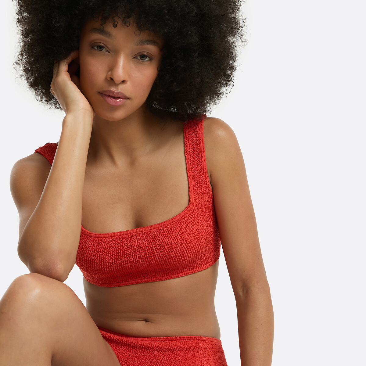 COLEÇÃO LA REDOUTE<br>Sutiã biquíni bustiê tamanho único