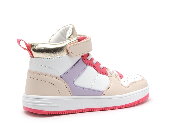 Bopy boots bottine enfant lacota blanc