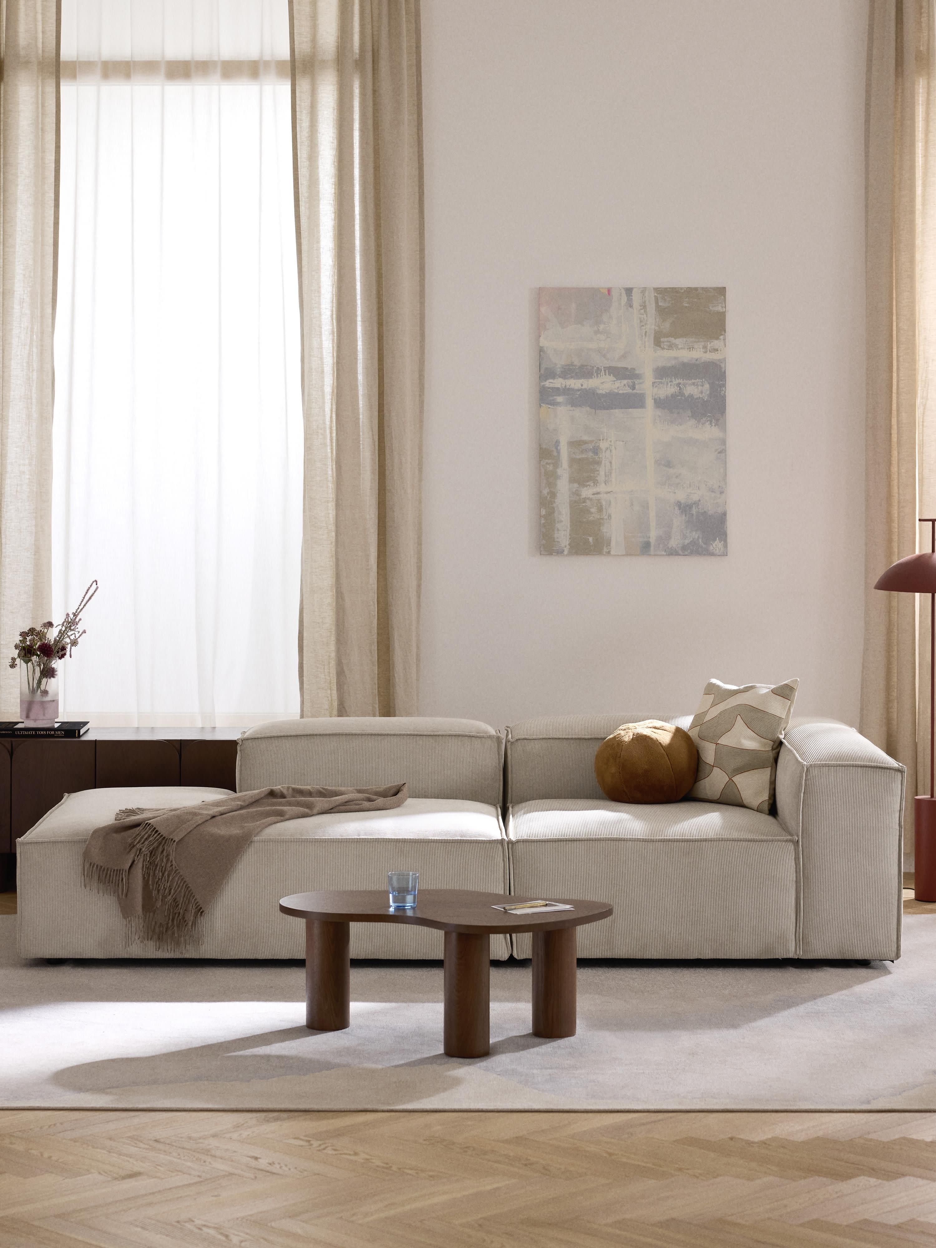 Modulaire chaise longue Lennon van corduroy