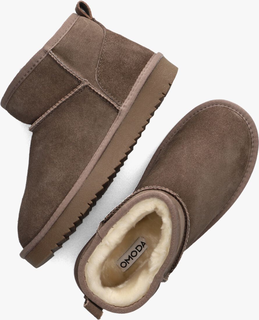 OMODA taupe omoda vachtlaarzen julia