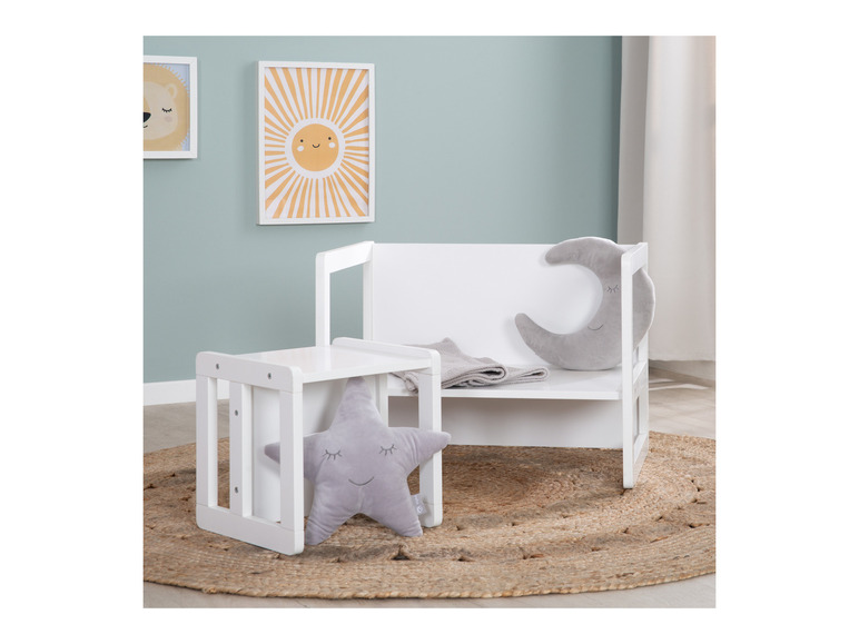Kindertafel met stoel Montessori 3-in-1