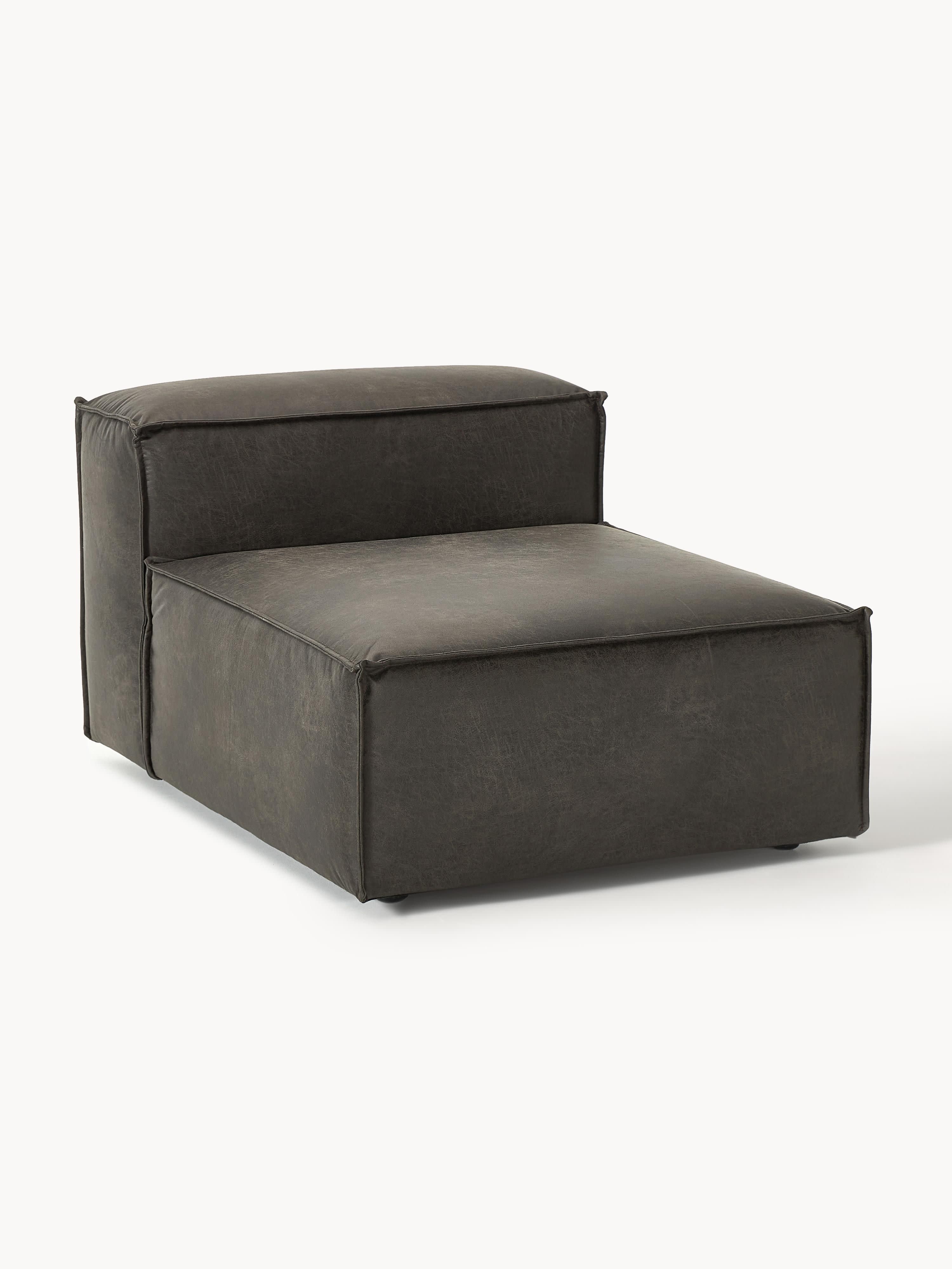 Middelste module Lennon van gerecycled leer