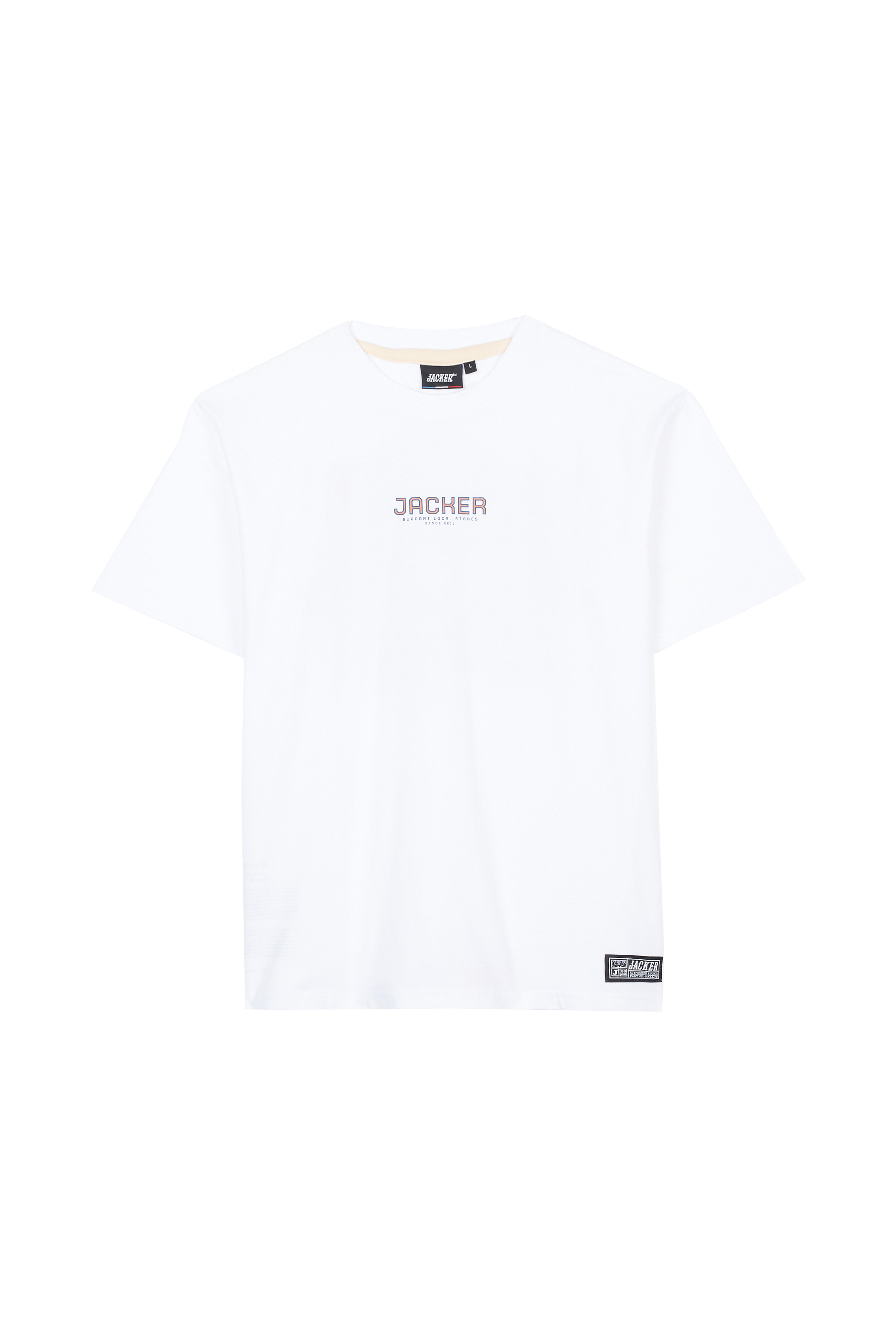 JACKER T-shirt Liquor Store Blanc