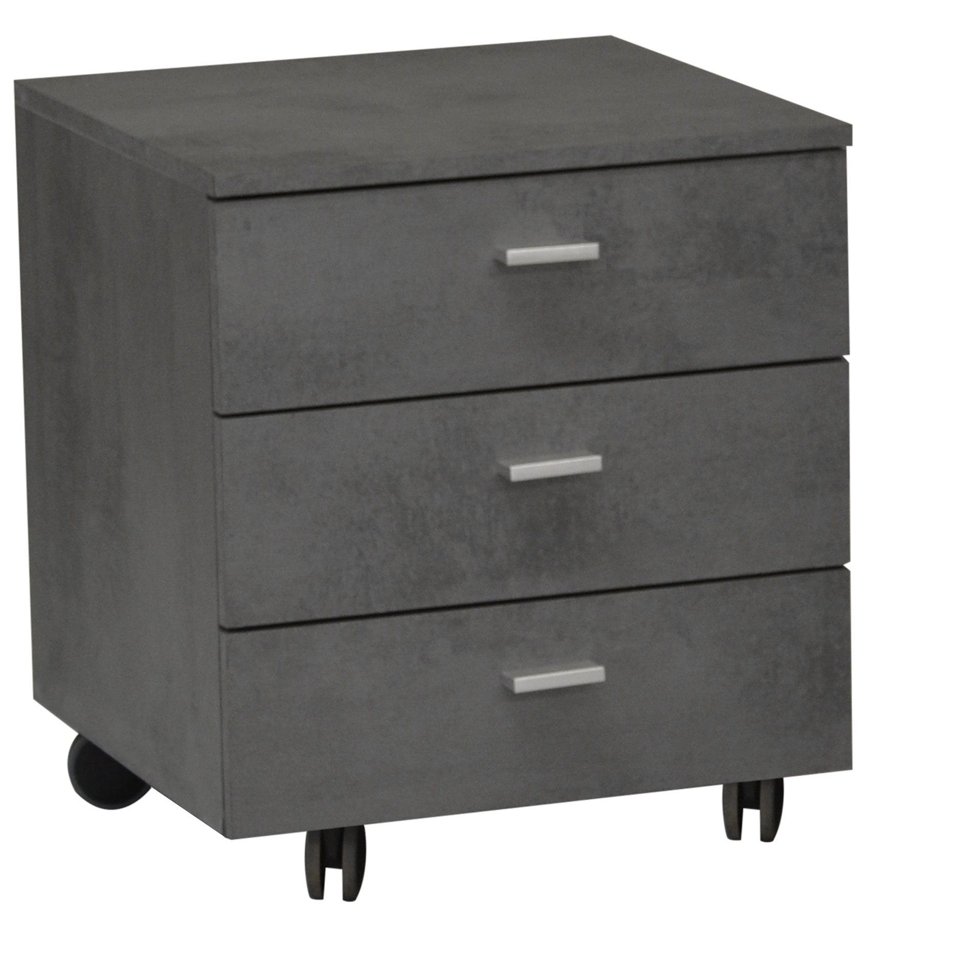 Rollcontainer - Graphitoptik - 45 cm