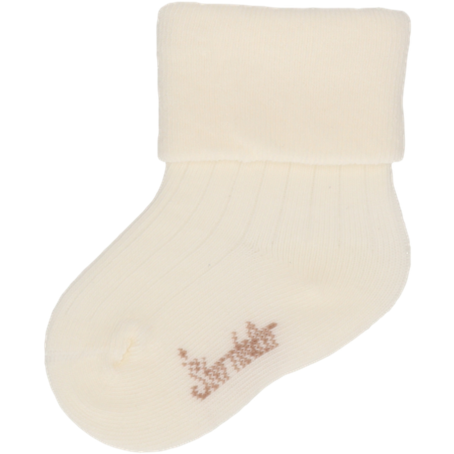 Sterntaler Baby-Socken DP Rippe ecru