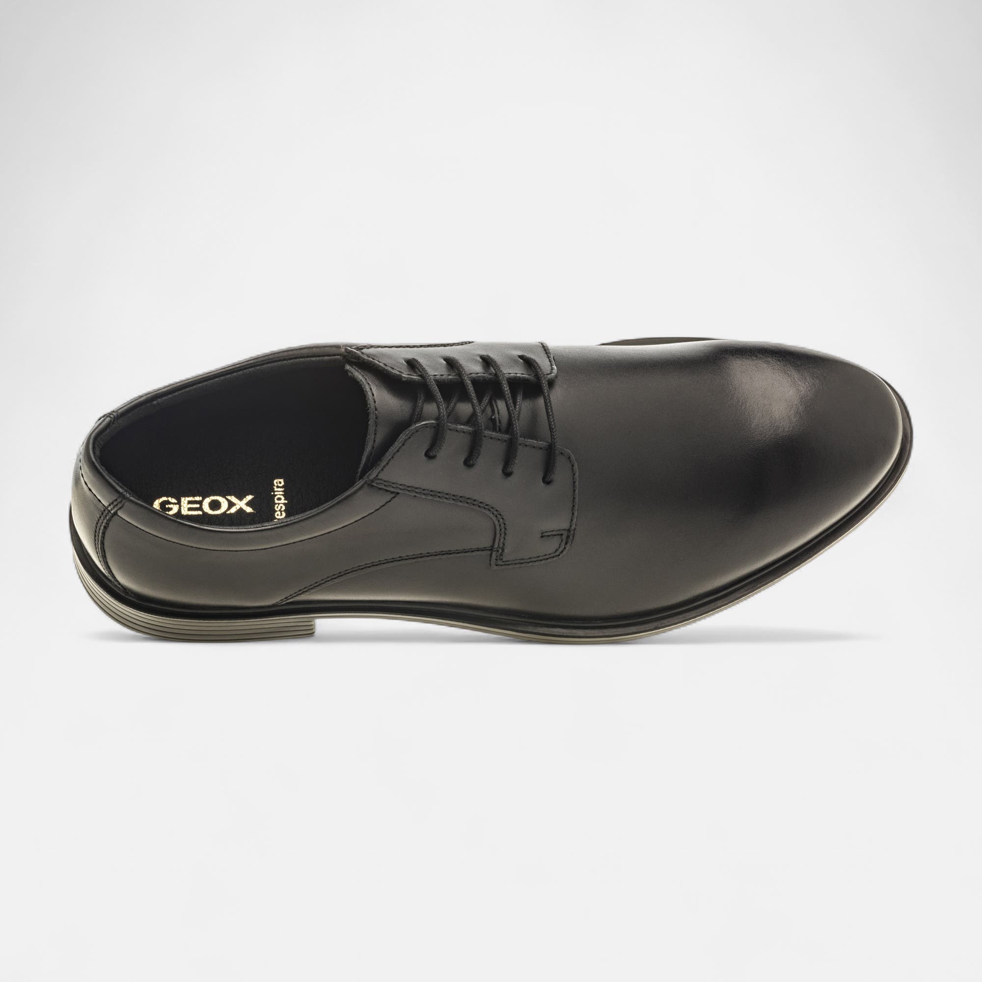 Derbies Homme en cuir noir