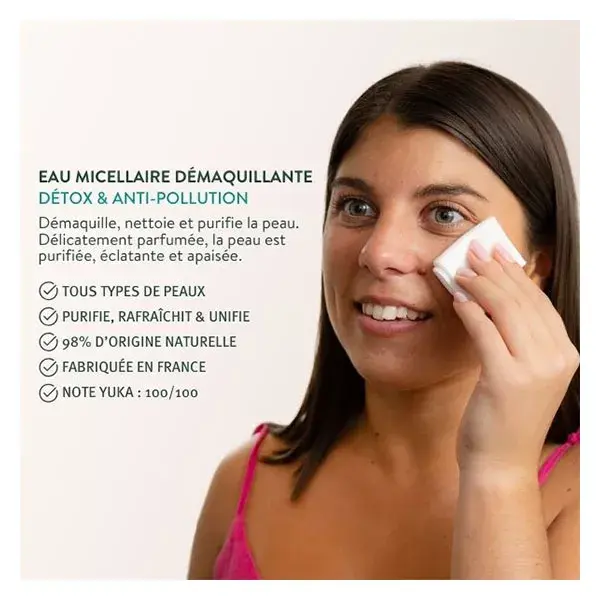 Água Micelar Detox e Antipoluição Le Petit Olivier 400ml