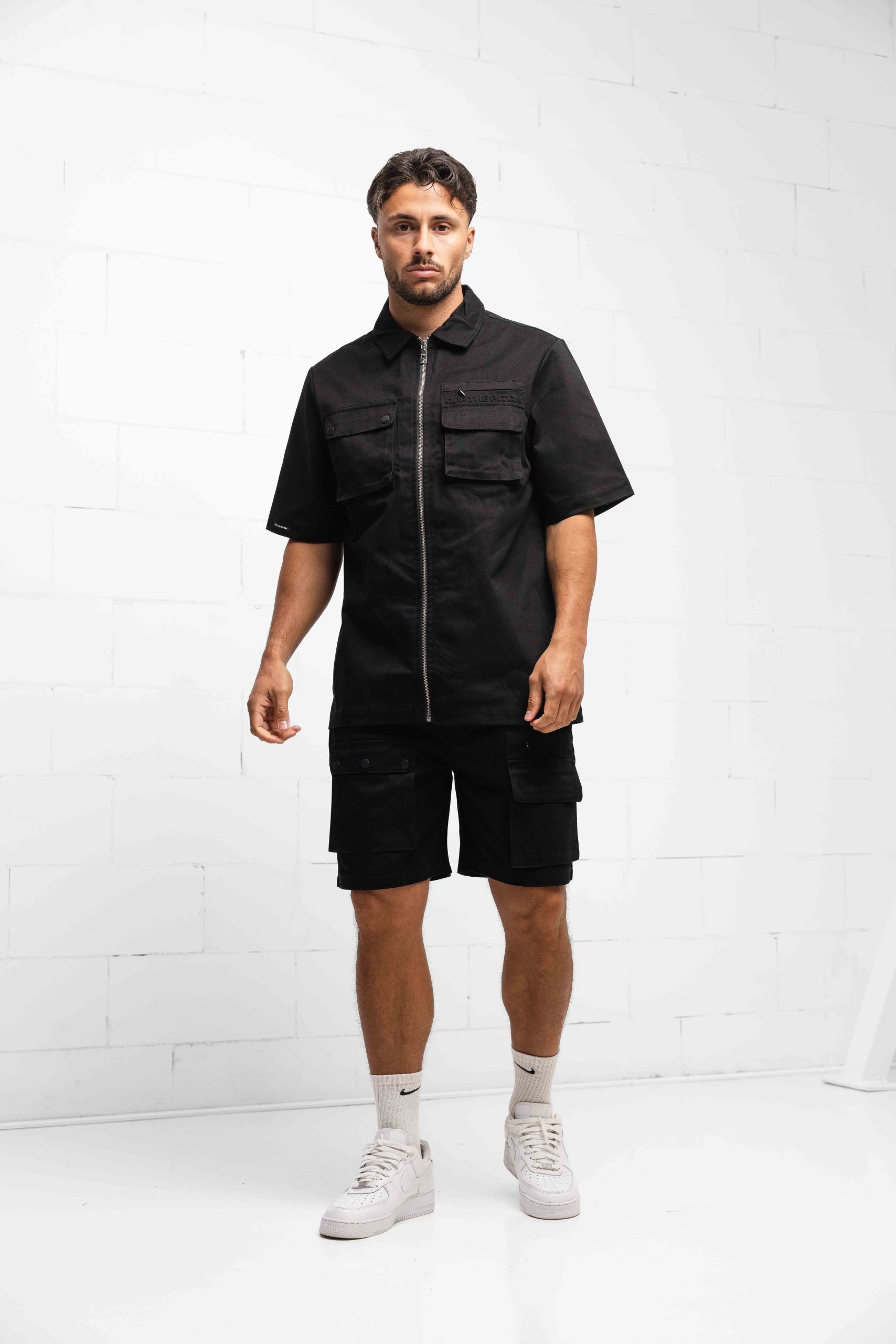 Off The Pitch Ignite Shirt Heren Zwart