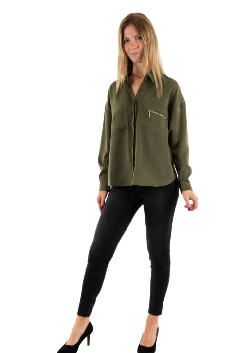 Chemisier kaporal salem khaki