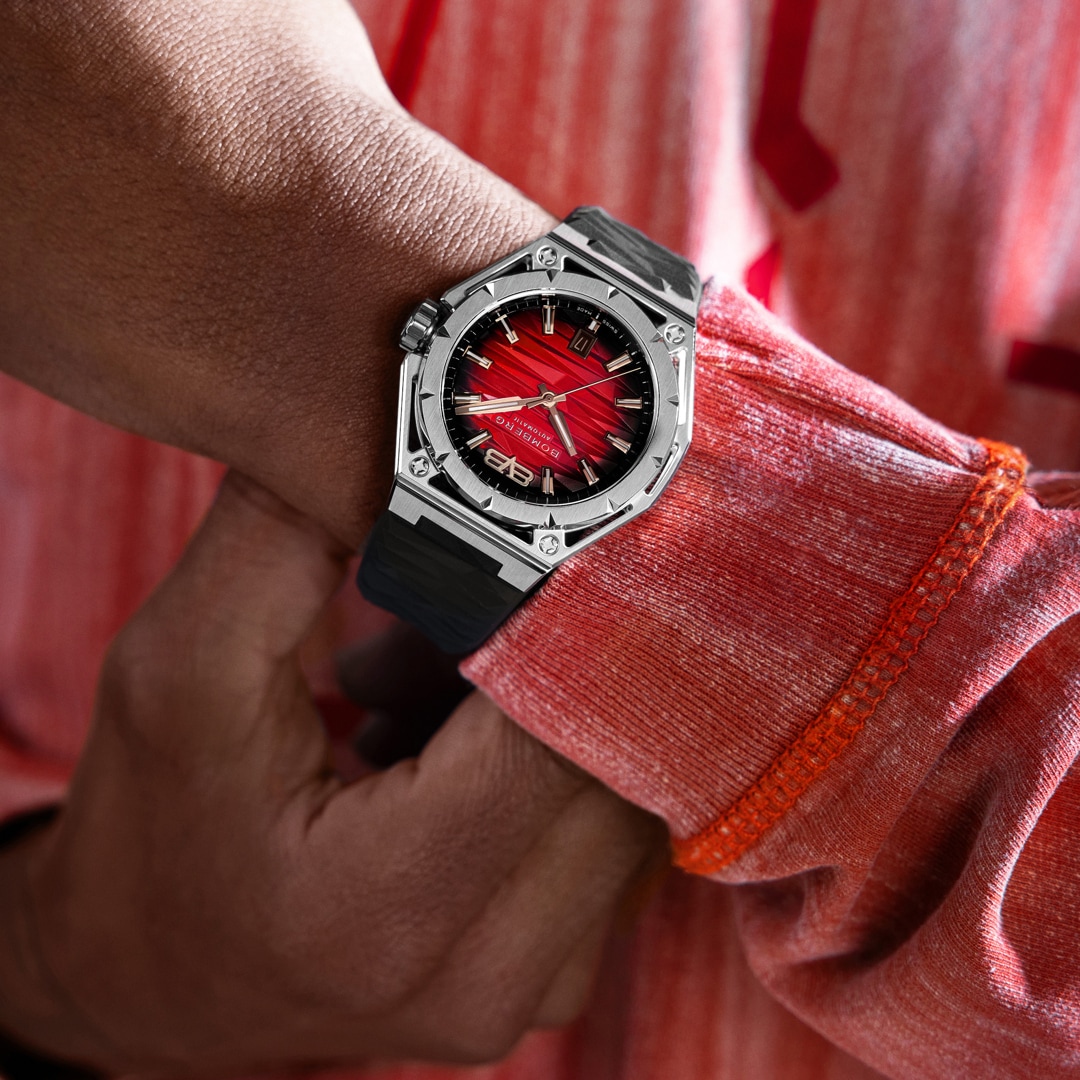 Bomberg Edge Core Automatic Red