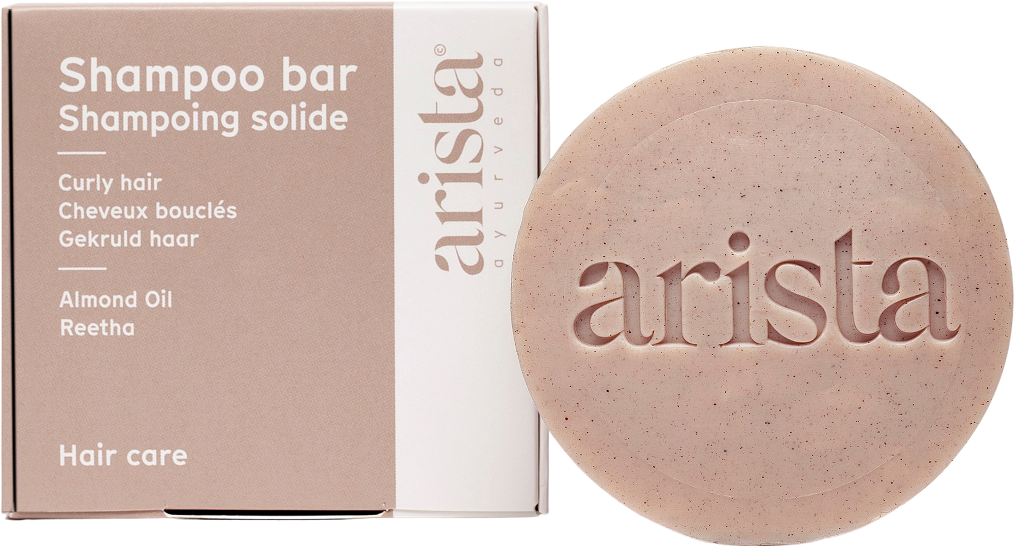 Arista Ayurveda  Shampoo Bar Curly Hair, 80 g