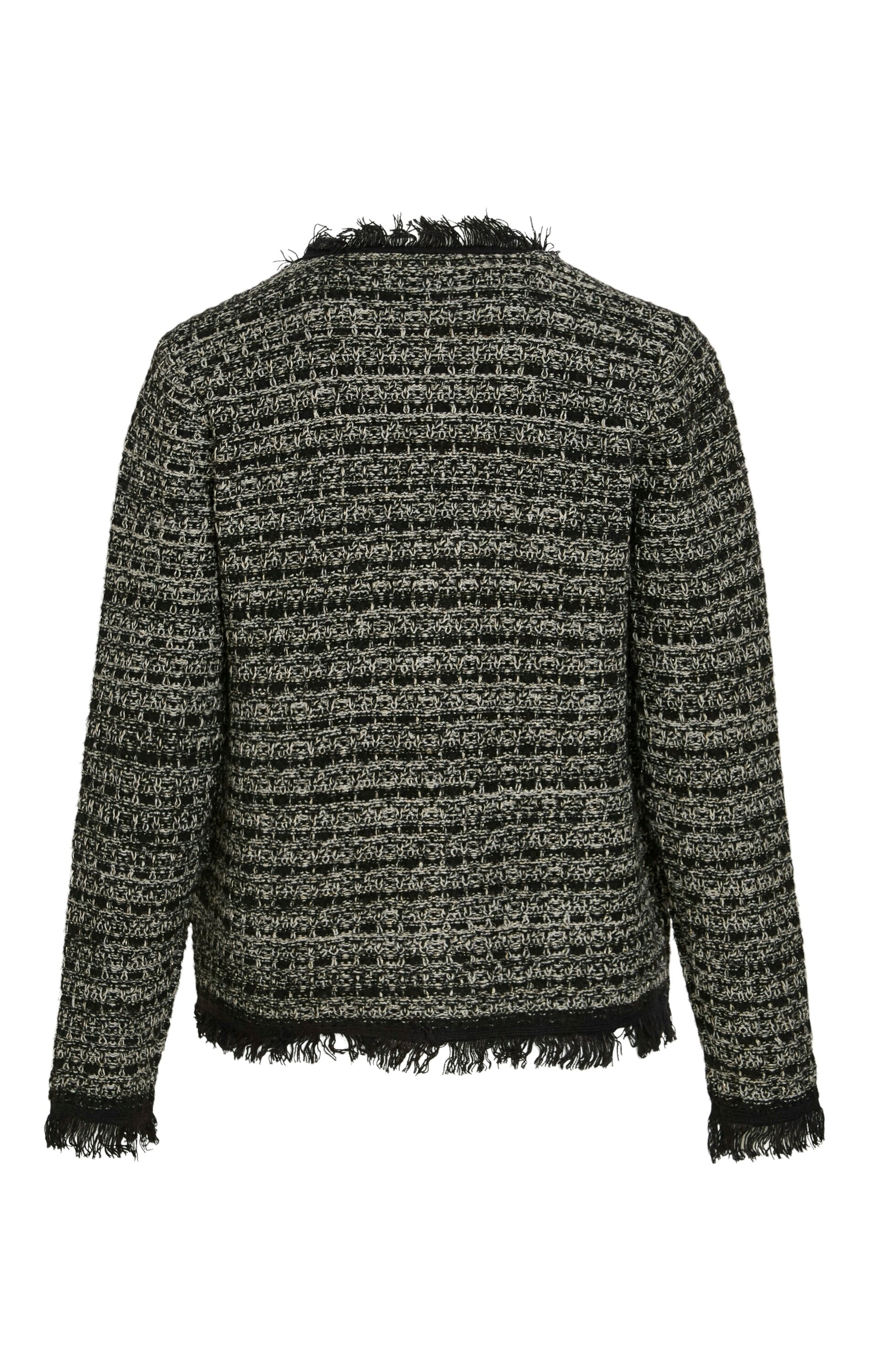 Vila  Visolera L/S Boucle strikket cardigan - sort
