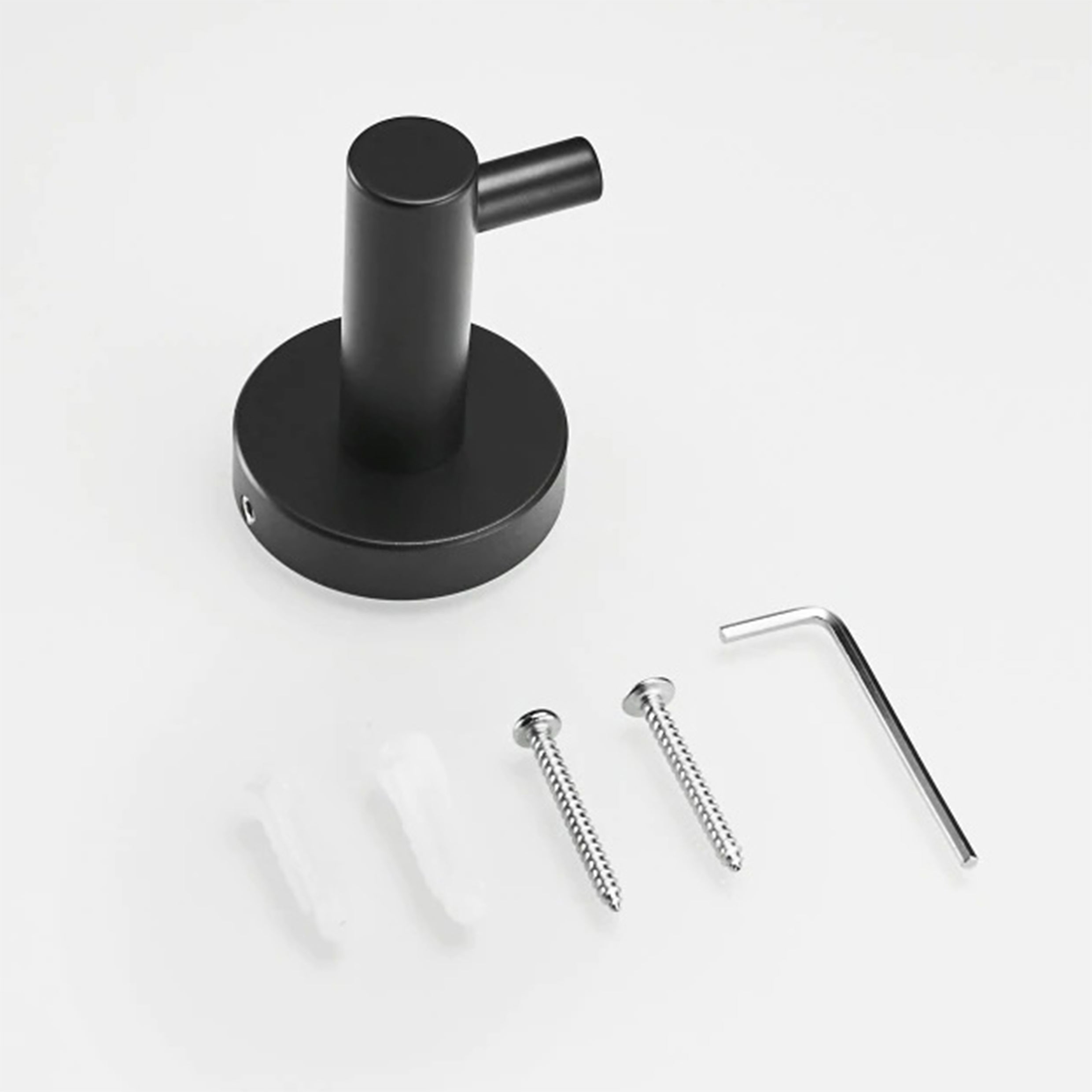 QUVIO Handdoekhouder - Staal - Set van 3