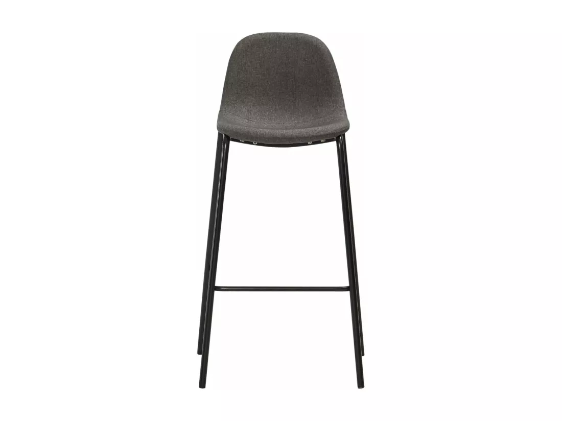 Ensemble de bar 3 pcs Tissu Gris foncé