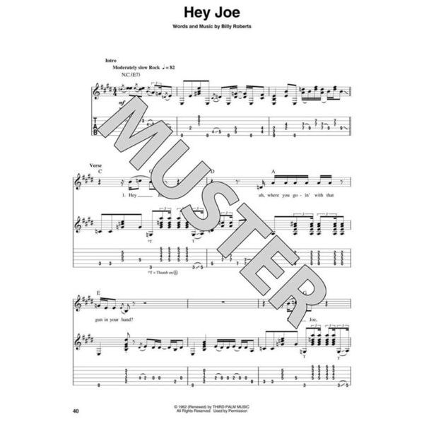 Hal Leonard Guitar Play-Along Jimi Hendrix
