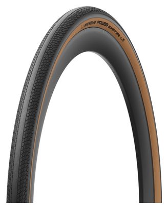 Pneu Gravel Michelin Power Adventure Competition Line 700 mm Tubeless Ready Souple Bead to Bead Gum-X Flancs Classic