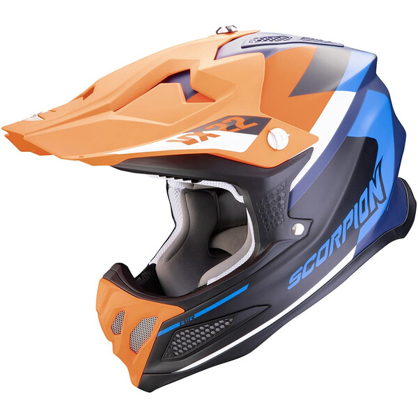 Scorpion - Casque VX-22 Air Beta Bleu Mat / Orange