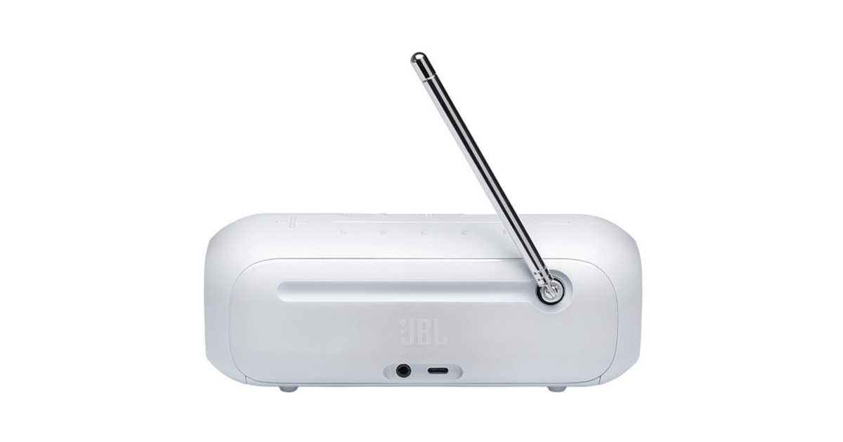 JBLTuner 2 radio  (Wit, Bluetooth 4.2, FM, DAB+, IPX7-waterproof)