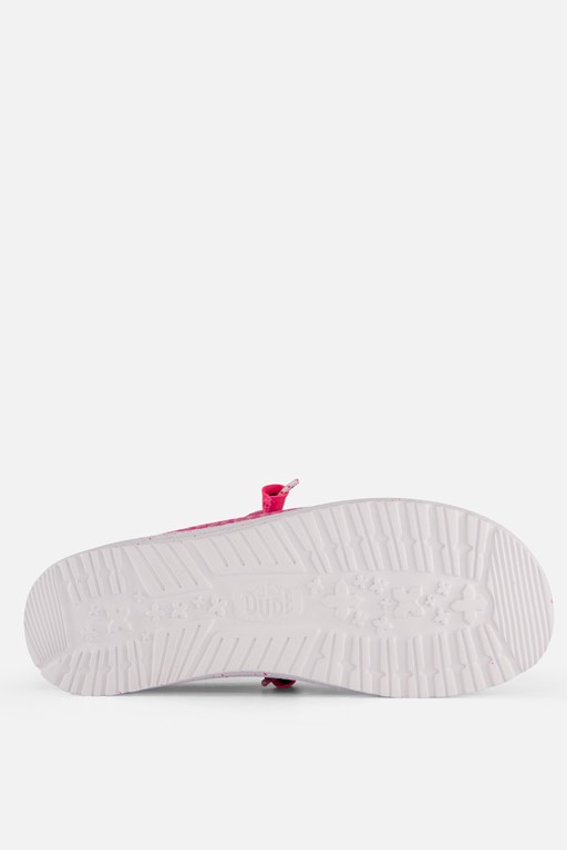 HEYDUDE Wendy Sport Mesh Instappers roze