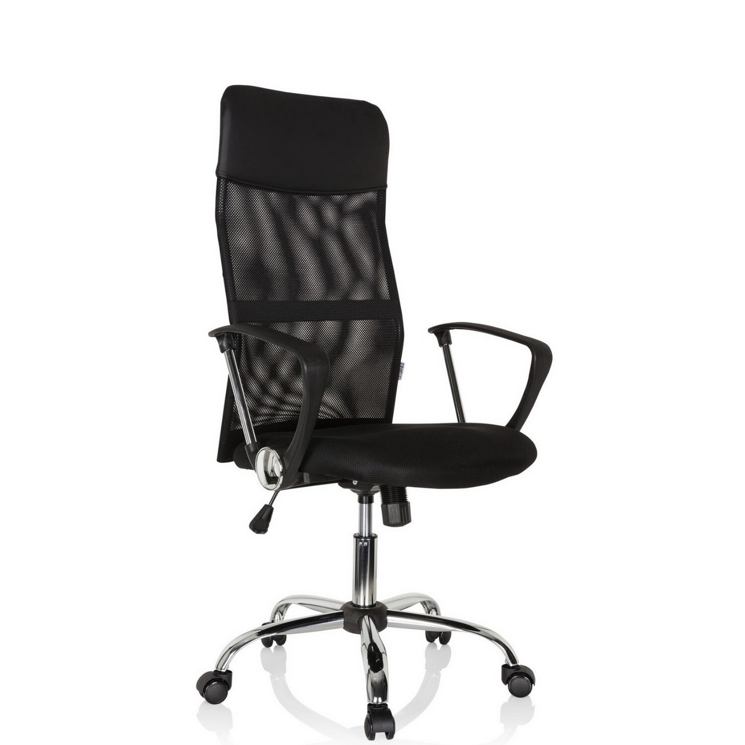 Home Office Chefsessel PURE NET Kunstleder/Netzstoff mit Armlehnen hjh OFFICE