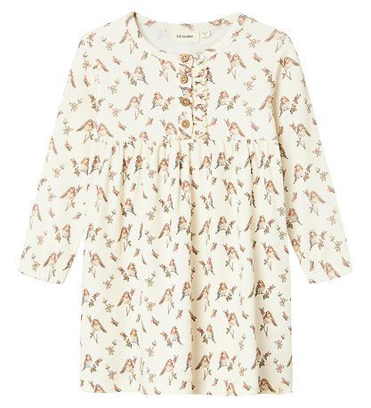 Lil' Atelier Kleid - Rib - NmfGavo - Turteltaube