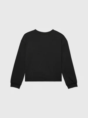 Camiseta de manga comprida com estampa adaptável