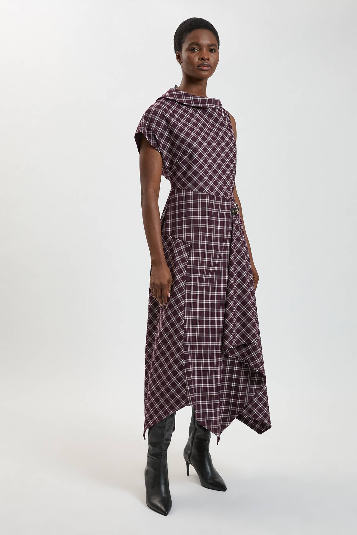 KarenMillen Jupe Ajustée À Carreaux