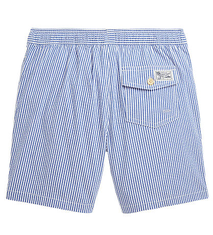 Polo Ralph Lauren Badeshorts - Travlr - Blau/Weiß