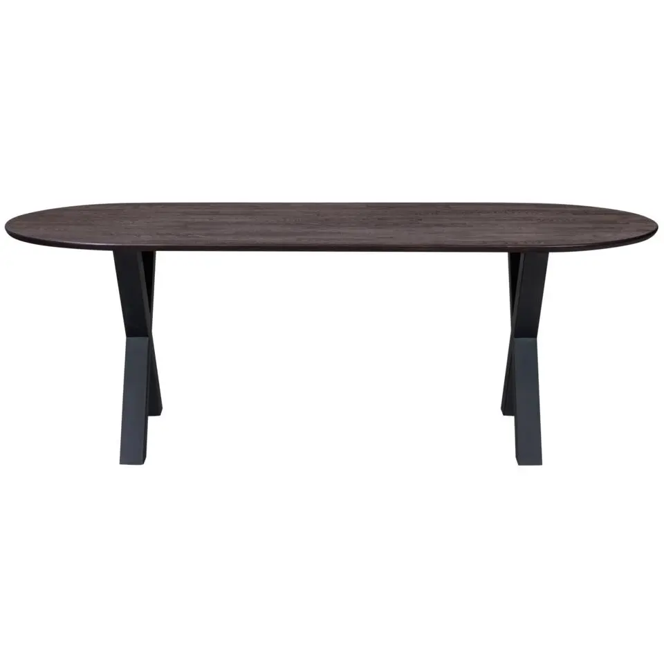 WOOOD Tablo Alkmaar Poot 1 Stuks - Metaal - Zwart - 72x79x10