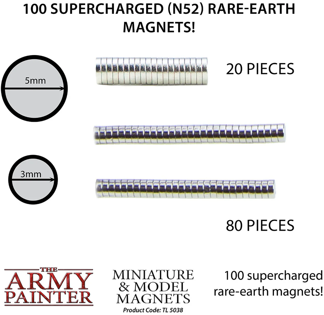 The Army Painter  Miniature and Model Magnets    Flexibilität trifft auf starken Halt