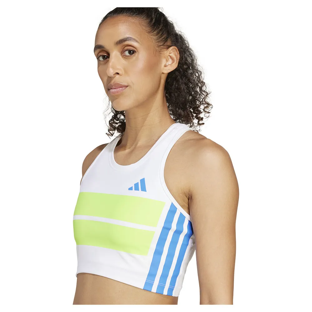adidas Camiseta Esportiva Adizero Retro Crop