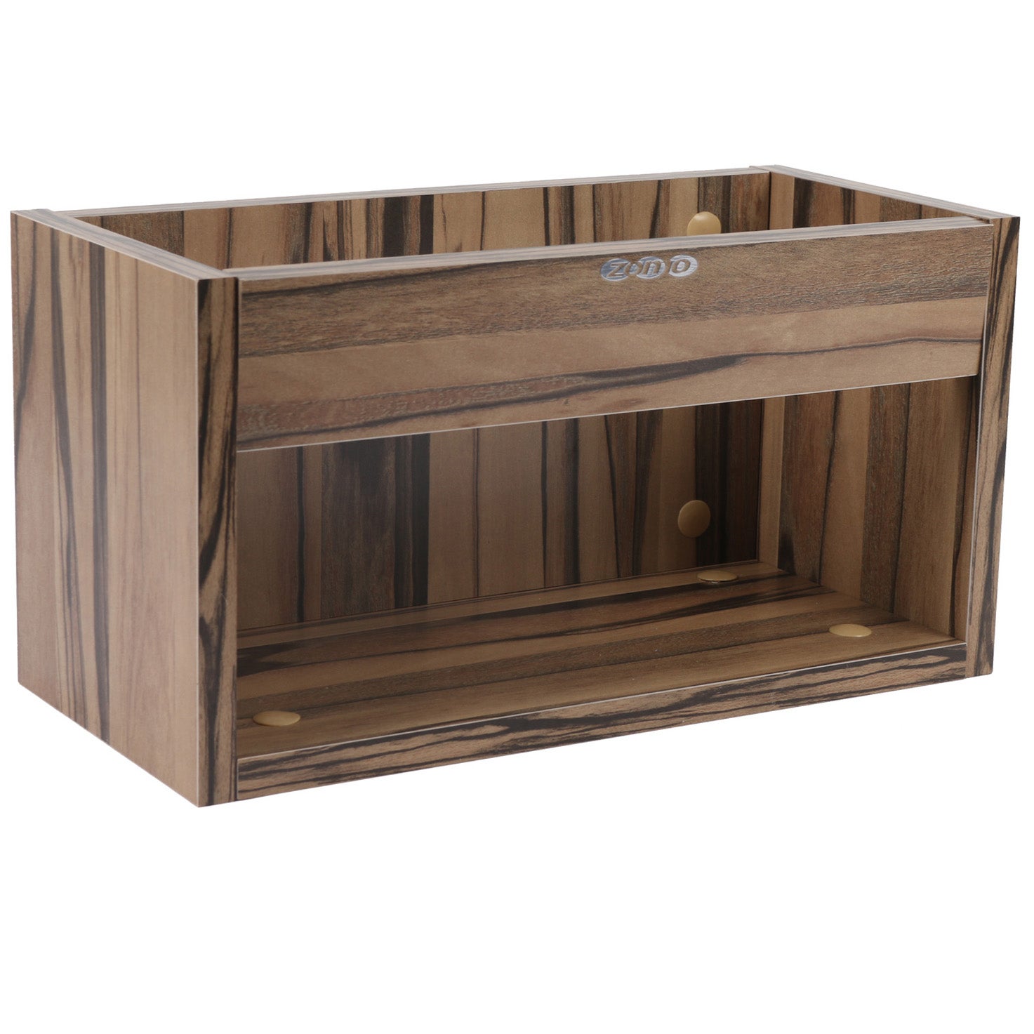 Zomo VS-Box 1/45 Zebrano kast voor vinyl