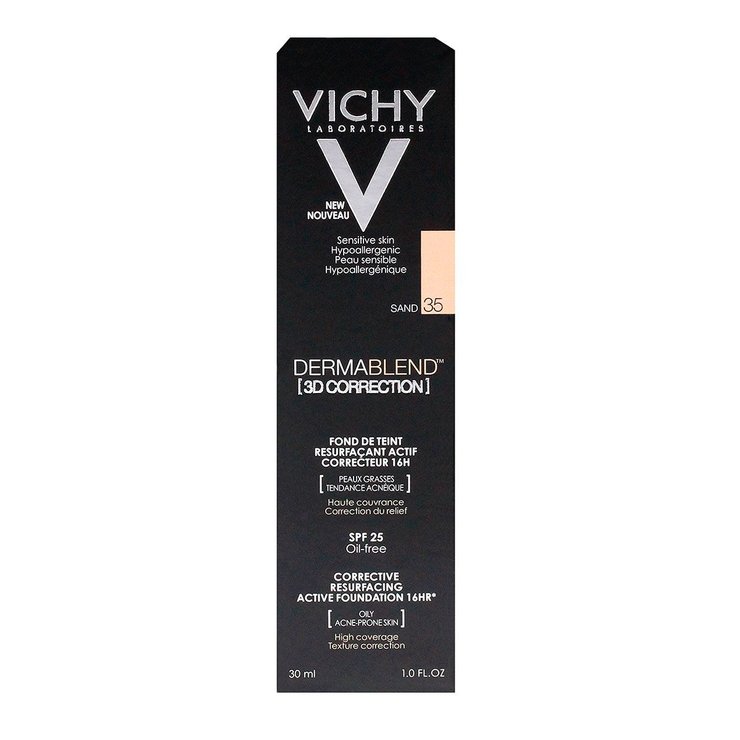 Fond de teint 3D Correction Dermablend tube de 30ml-35 sand
