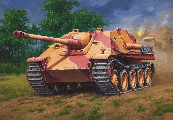 Revell - Sd.Kfz 173 Jagdpanther Tank Byggesæt - 1:76 - 03232