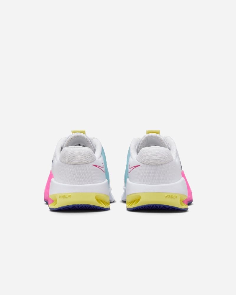 Chaussures de training Nike Metcon 9 Blanc/Orange/Rose pour femme